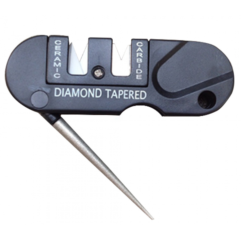 Точилка для ножа TAC (3 в 1) Diamond, Ceramic, Carbide 